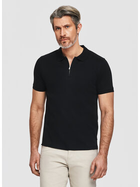 Pako Lorente Pako Lorente Polo P26SF-TX-020 Czarny Classic Fit