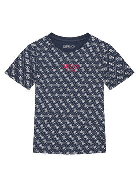 Guess Guess T-shirt L5YI19 K8HM4 Tamnoplava Regular Fit