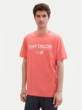 Tom Tailor T-shirt 1041871 Crvena Regular Fit