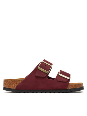 Birkenstock Birkenstock Papucs Arizona Sfb Lenb1028719 Bordó