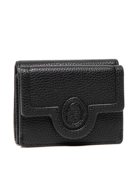 Trussardi Trussardi Malá dámská peněženka Ardisia Continental 75W00332 Černá