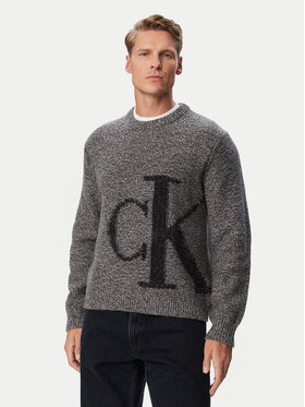 Calvin Klein Jeans Calvin Klein Jeans Πουλόβερ LV04RH311G Γκρι Regular Fit