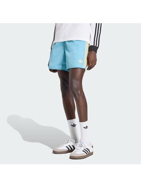 adidas adidas Szorty materiałowe 159299 Błękitny Regular Fit