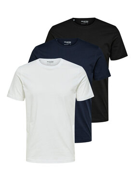 Selected Homme 3 marškinėlių komplektas Axel 16087854 Spalvota Regular Fit