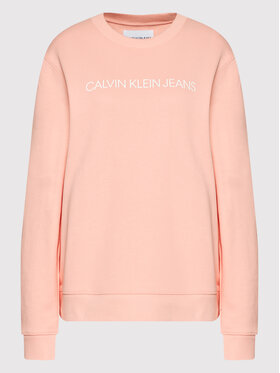 Calvin Klein Jeans Plus Calvin Klein Jeans Plus Bluză Logo J20J217532 Roz Regular Fit
