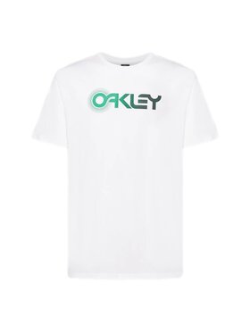 Oakley Oakley T-Shirt FOA404555 Biały Regular Fit