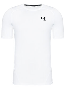 Under Armour Športna Majica Ua HeatGear® Armour 1361518 Bela Compression Fit