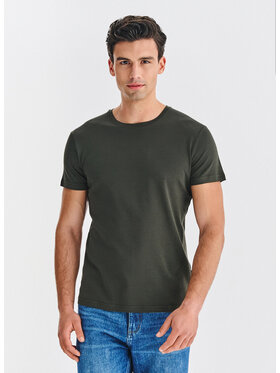 Pako Lorente Pako Lorente T-Shirt P000B-TT-005 Zielony Regular Fit