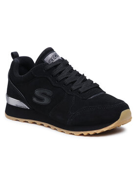 Skechers Skechers Sneakersy Suede Eaze 155286/BBK Czarny