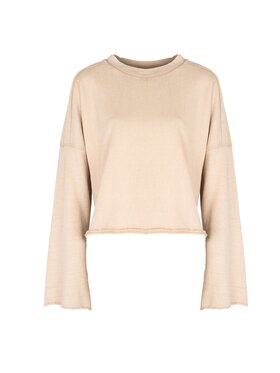 Champion Champion Μπλούζα 110488 Μπεζ Oversize
