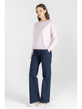 Deni Cler Milano Deni Cler Milano Sweter T-DC-S473-E5-90-31-1 Różowy Regular Fit