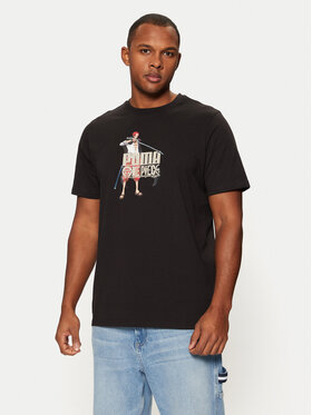 Puma Puma T-Shirt One Piece 624665 Μαύρο Regular Fit