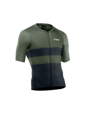 Northwave Northwave Koszulka rowerowa Blade Air Jersey Short Sleeve Zielony Slim Fit