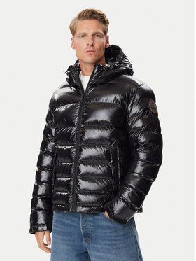 Napapijri Napapijri Žieminė striukė A-Terez Shiny NP0A8AO2 Juoda Regular Fit