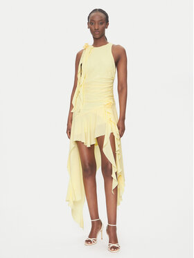BARDOT BARDOT Abito da cocktail 59046DB Giallo Regular Fit