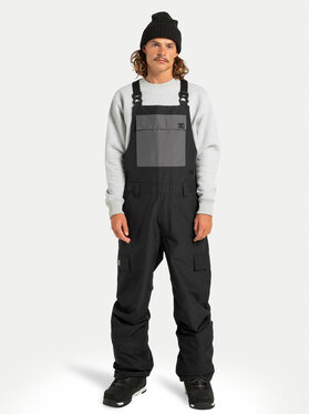 DC Shoes DC Shoes Snowboardové nohavice Docile Bib ADYTP03052 Čierna Regular Fit