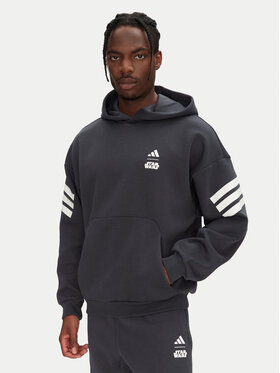 adidas adidas Bluză Star Wars The Mandalorian™ JI5720 Gri Regular Fit