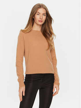 ViCOLO ViCOLO Džemper 22044S Smeđa Regular Fit