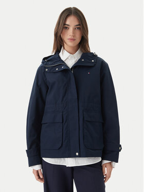 Tommy Hilfiger Tommy Hilfiger Kurtka przejściowa Utility WW0WW48612 Granatowy Relaxed Fit
