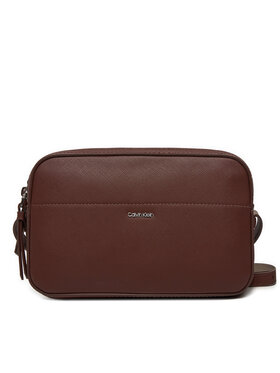 Calvin Klein Calvin Klein Τσάντα Ck Business Camera Bag_Saffiano K60K612571 Καφέ