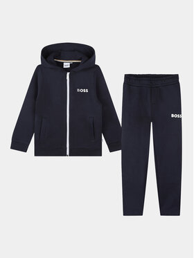 Boss Boss Dres J28120 M Granatowy Regular Fit