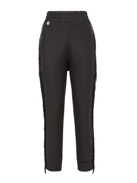 PHILIPP PLEIN PHILIPP PLEIN Jogger nohavice 22071 Čierna Regular Fit