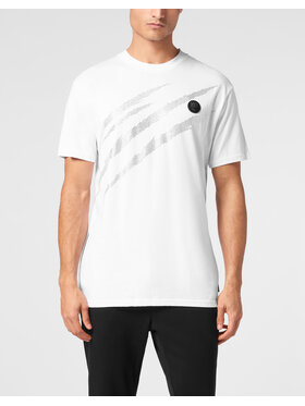 Plein Sport Plein Sport T-Shirt 23223 Biały Regular Fit