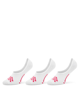 Vans Vans Sada 3 párů dámských ponožek Wm Classic Canoodle 6.5-10 3Pk VN0A48HDJU41 Bílá