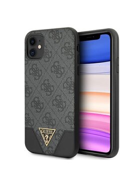 Guess Guess Etui na telefon 4G Triangle Collection Szary