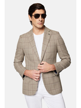 Lancerto Lancerto Marynarka Fontana MA073124000008 Beżowy Slim Fit