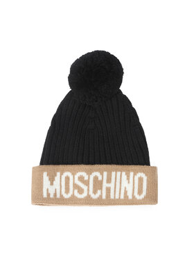 MOSCHINO MOSCHINO Čiapka 65372 M2994 Čierne rhodiované