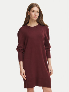 BOSS BOSS Vestito di maglia 50569849 Bordeaux Regular Fit