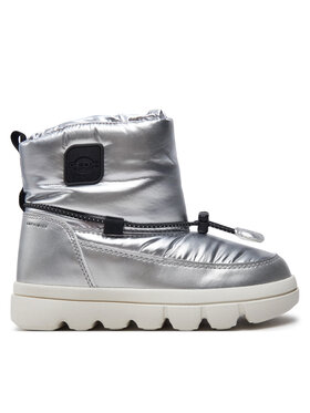 Geox Geox Čizme za snijeg J WILLABOOM GIRL B A J46HWE 0LVNF C0474 M Srebrna