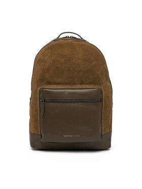 Tommy Hilfiger Tommy Hilfiger Plecak Th Casual Suede Backpack AM0AM13229 Zielony