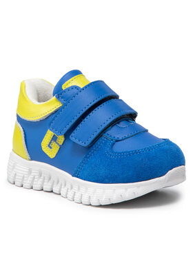 Guess Guess Sneakersy Luigi Velcro FT5LUS ELE12 Niebieski