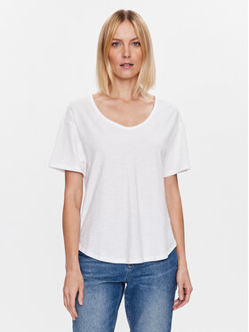 United Colors Of Benetton United Colors Of Benetton Póló 3BVXD1033 Fehér Relaxed Fit