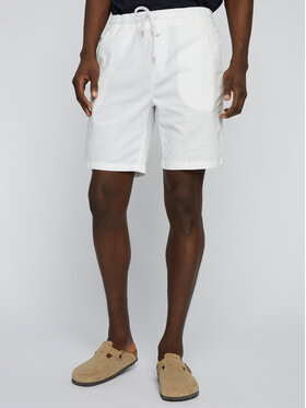 Matinique Matinique Pantalon scurți din material Barton 30206032 Alb Regular Fit