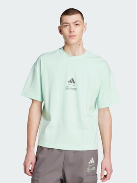 adidas adidas T-Shirt 147517 Zielony Loose Fit