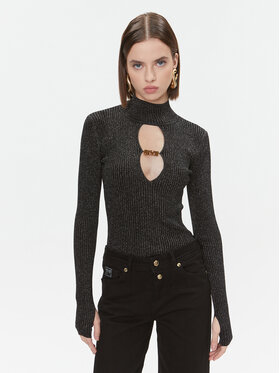 Versace Jeans Couture Versace Jeans Couture Halenka 75HAFM48 Černá Slim Fit