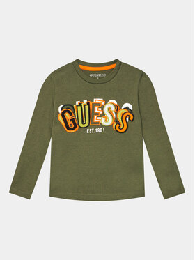 Guess Guess Blusa N3BI17 I3Z13 Verde Regular Fit