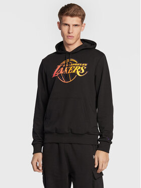 New Era New Era Bluză LA Lakers NBA Neon Fade 60284693 Negru Regular Fit