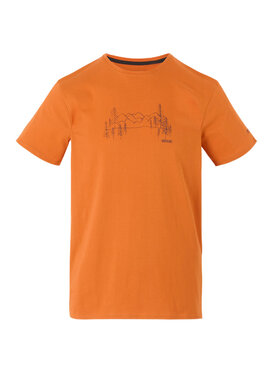 Regatta Regatta T-Shirt Breezed Czerwony Short Fit