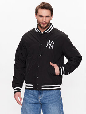 New Era New Era Μπόμπερ μπουφάν New York Yankees MLB Team Logo 60332171 Μαύρο Regular Fit