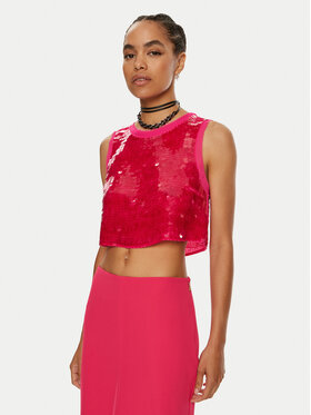 Patrizia Pepe Patrizia Pepe Halenka 8C0713 A455 M513 Růžová Slim Fit