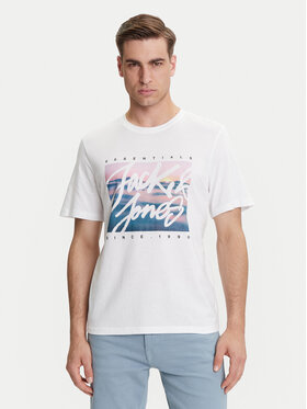 Jack&Jones Jack&Jones Marškinėliai Colton 12268438 Balta Standard Fit