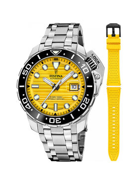 Festina Festina Zegarek F20043-1 Srebrny