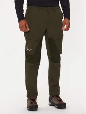 Salewa Salewa Spodnie outdoor Puez 28482 Zielony Regular Fit
