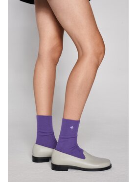 B SIDES B SIDES Skarpety długie MERINO UNISEX Fioletowy