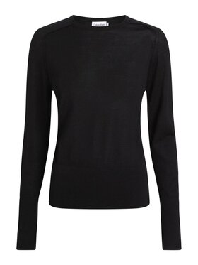 Calvin Klein Calvin Klein Sweter k20k205777-beh calvin klein Donna Czarny Regular Fit