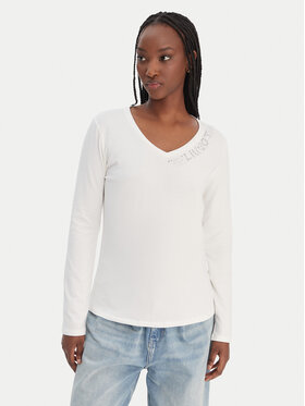 Liu Jo Sport Liu Jo Sport Halenka TA6053 JS003 Écru Regular Fit